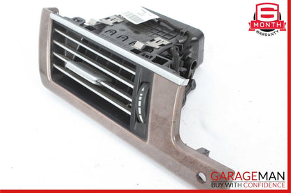 10-13 Mercedes W212 E350 E400 Dashboard Dash AC A/C Air Vent Left Trim Wood OEM
