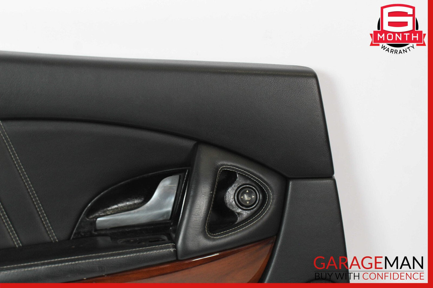 03-13 Maserati Quattroporte M139 Rear Left Side Interior Door Panel Trim Assy