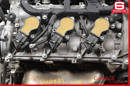 08-11 Mercedes W204 C300 Engine Motor Block Assembly 3.0L V6 M272 RWD 157k