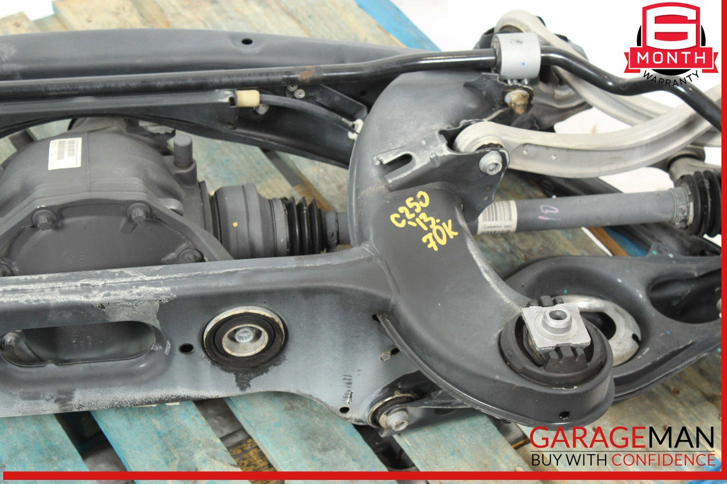 2012-2015 Mercedes-Benz C250 Rear Differential Axle Spindle Assembly