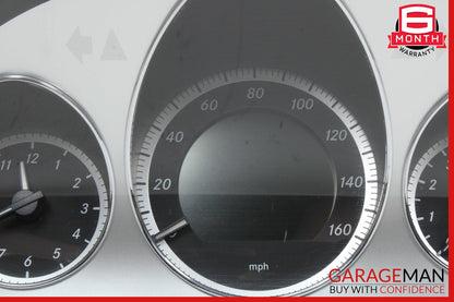 10-13 Mercedes W212 E350 E550 Instrument Cluster Speedometer 2129005903 OEM