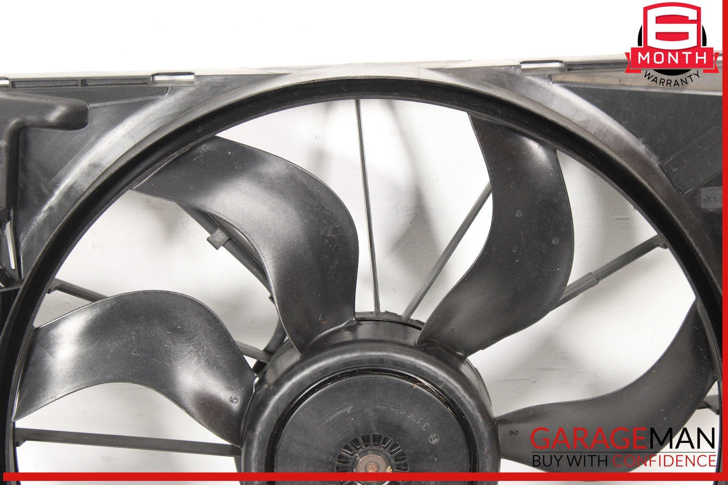08-20 Mercedes W117 CLA250 Engine Radiator Cooling Fan Motor Assembly OEM