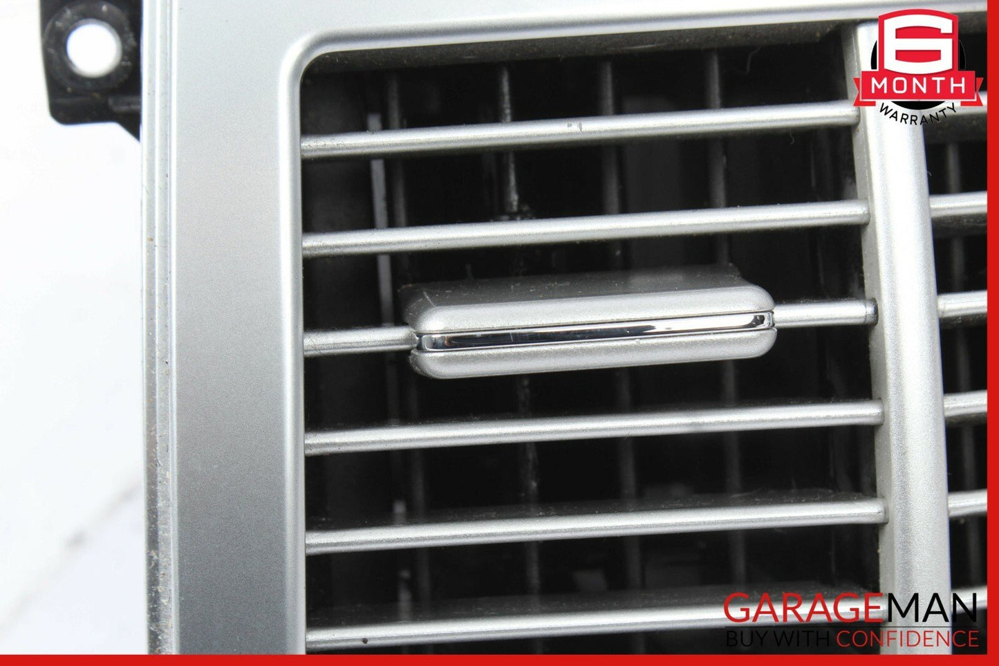 07-13 Mercedes W221 S400 S65 AMG Center Console Rear AC Vent Trim Silver OEM