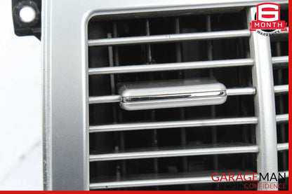 07-13 Mercedes W221 S400 S65 AMG Center Console Rear AC Vent Trim Silver OEM