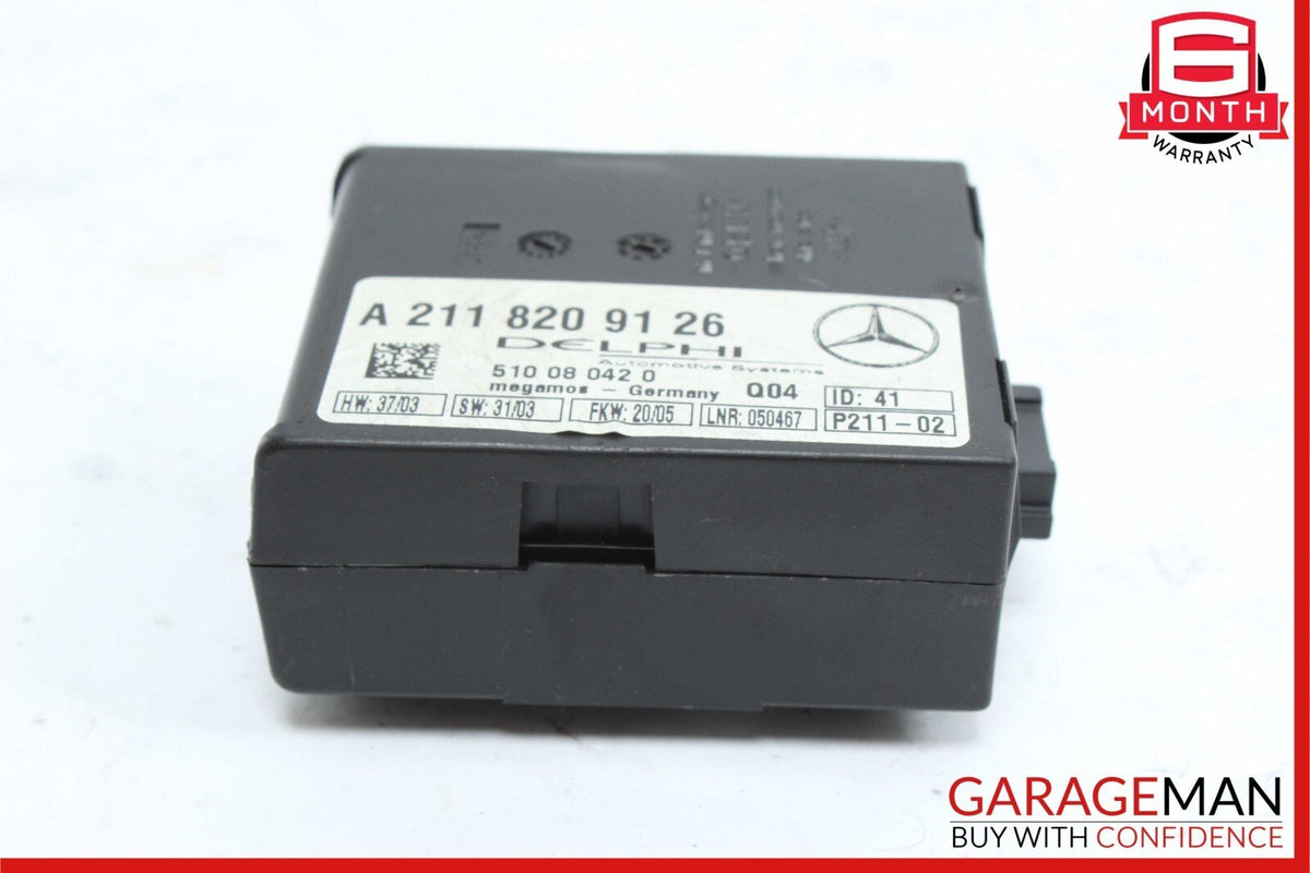 Mercedes SL500 SLK280 CL500 S430 E320 CLK500 Anti Theft Alarm Module Unit