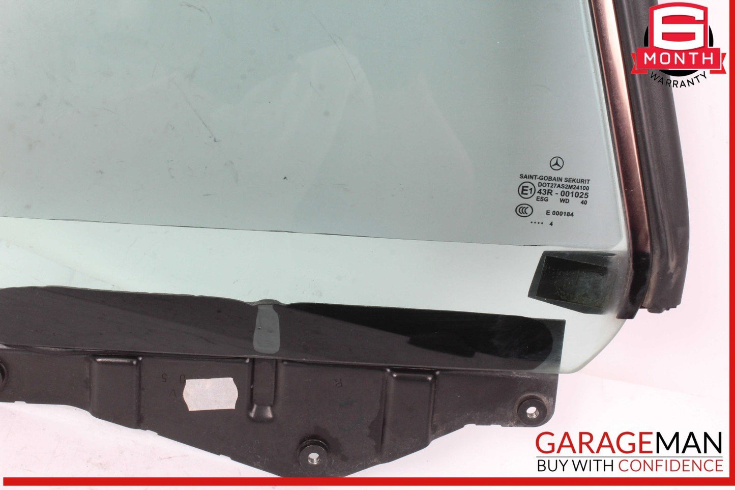 03-12 Mercedes R230 SL500 SL55 AMG Rear Right Side Quarter Window Glass OEM