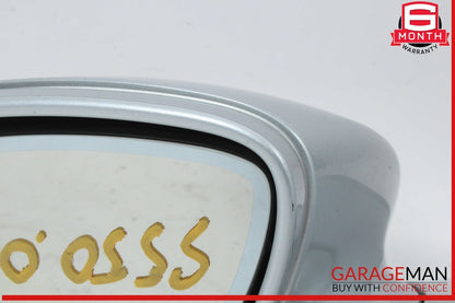 07-09 Mercedes W221 S550 S600 Front Left Side Door Rear View Mirror Silver OEM