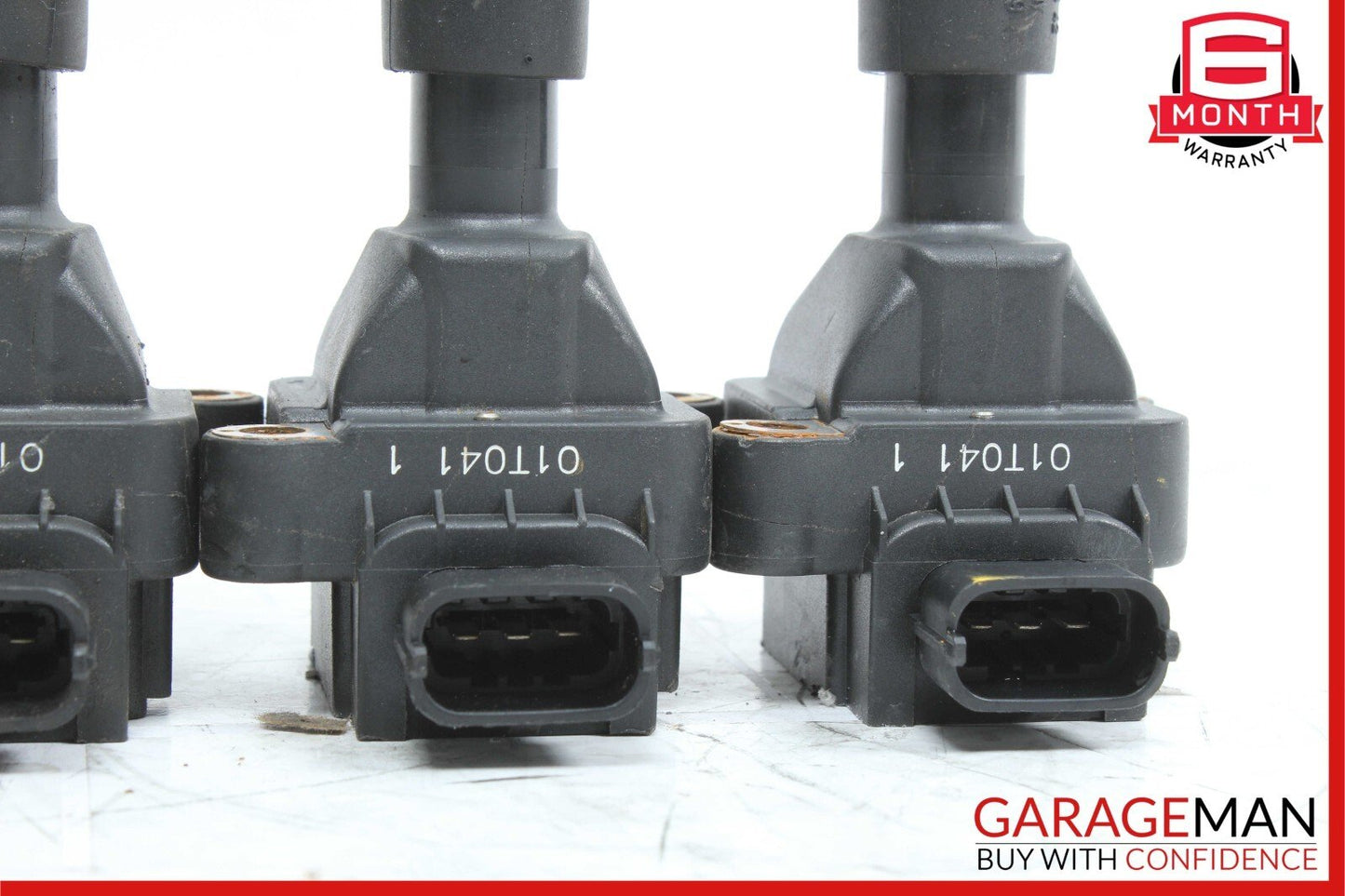 97-04  Mercedes R170 SLK230 Engine Ignition Coil Spark Plug Set of 4 Pc Assembly