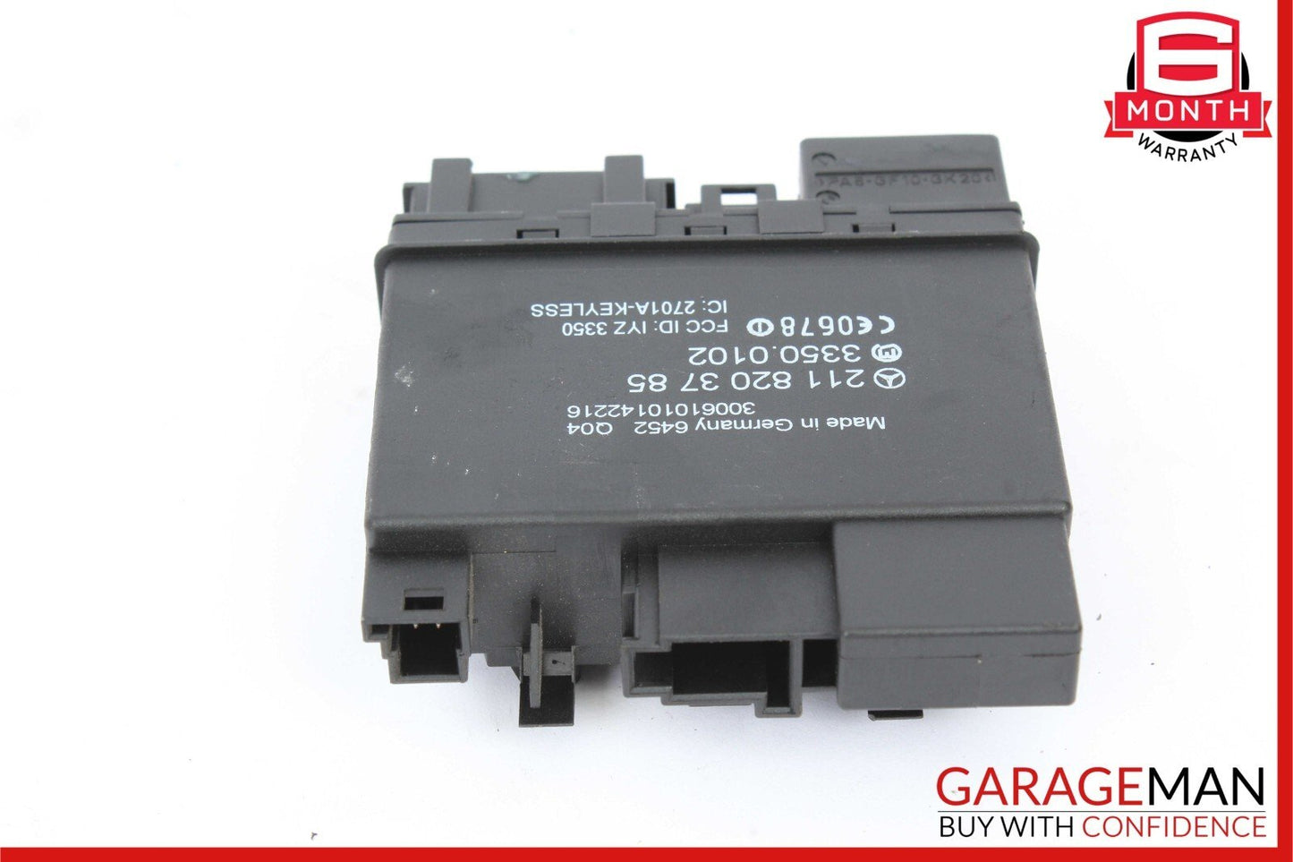 06-11 Mercedes W219 CLS500 E320 E350 Rear Door Keyless Go Control Module Unit