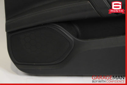14-17 Maserati Ghibli Front Right Passenger Side Interior Door Panel Cover Black