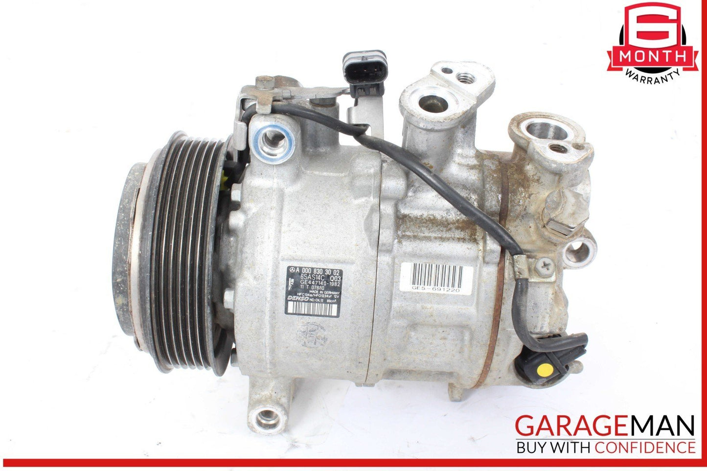 16-22 Mercedes W213 E300 AC A/C Air Conditioning Compressor 0008303002 OEM