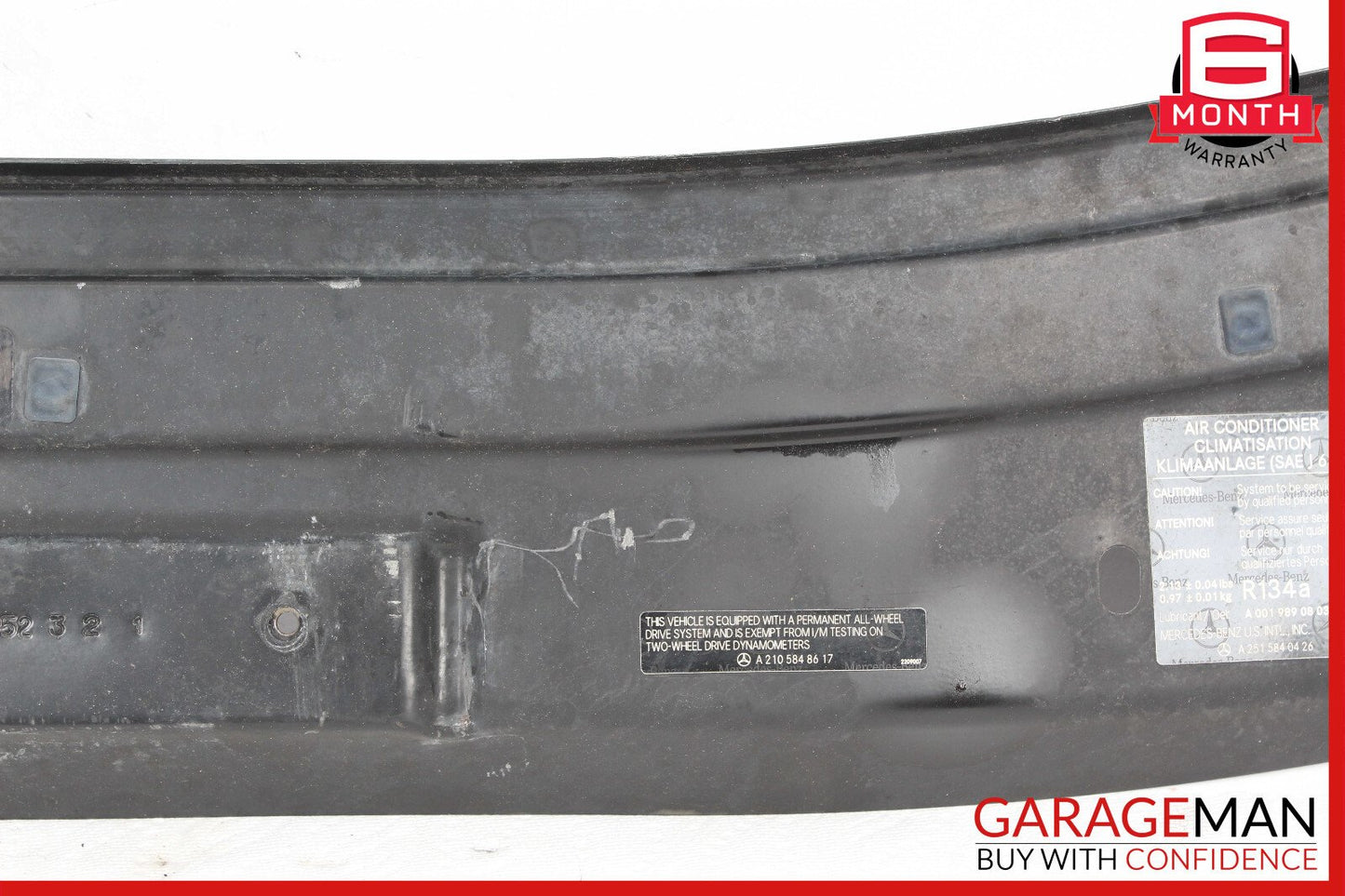 06-12 Mercedes X164 GL450 ML550 Upper Radiator Core Tie Bar Support OEM