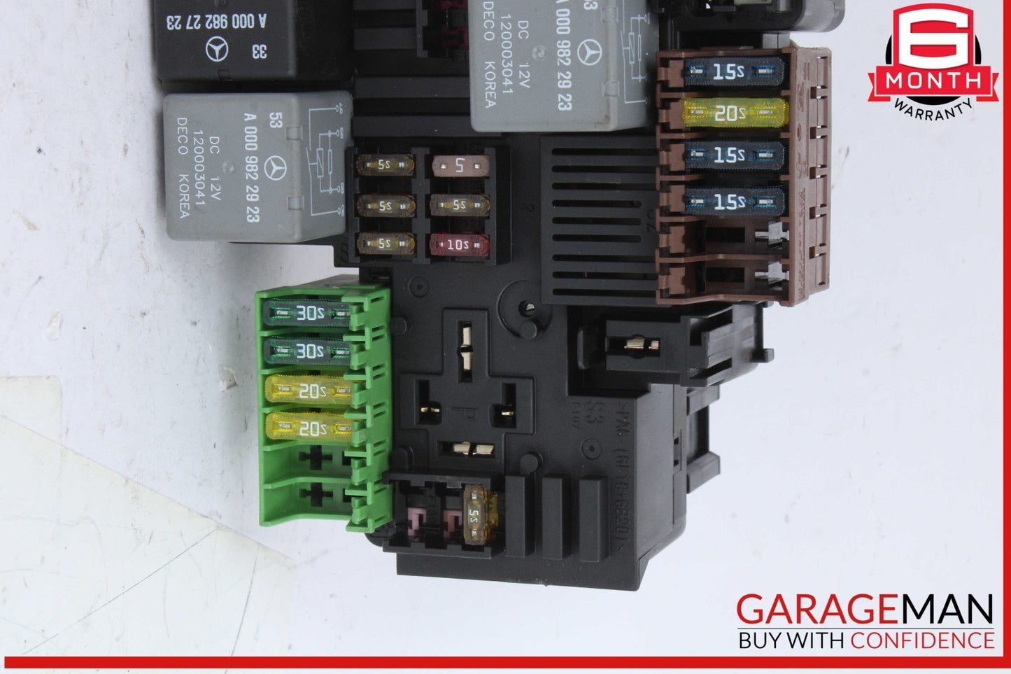 19-23 Mercedes W205 C300 E350 S450 Front Engine Fuse Box Relay 2139065706 OEM