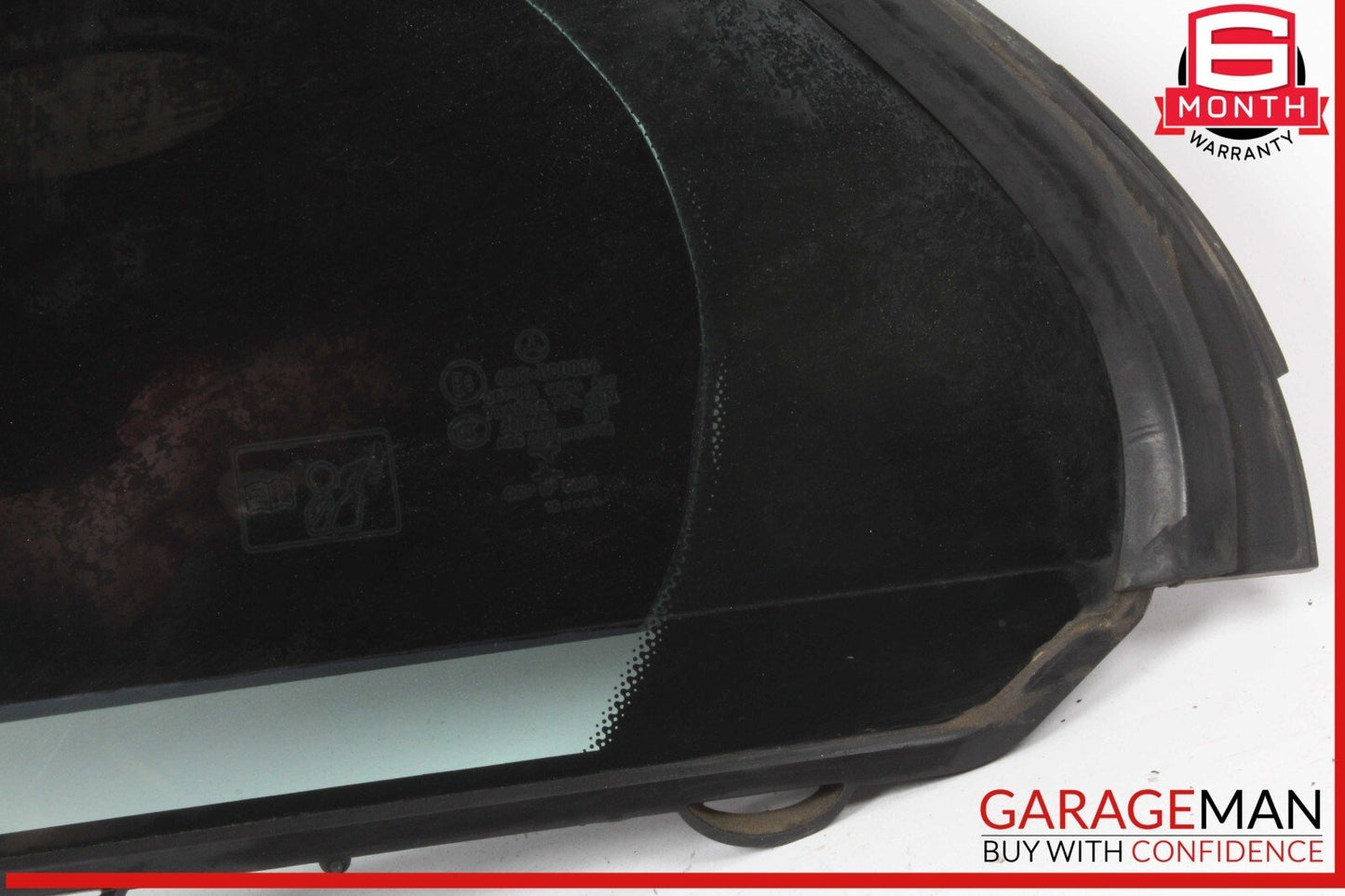 15-20 Mercedes W205 C300 C350e C400 Rear Left Side Door Window Quarter Glass OEM
