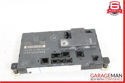 06-11 Mercedes W219 CLS500 Front Right Side Door Computer Controller Module OEM