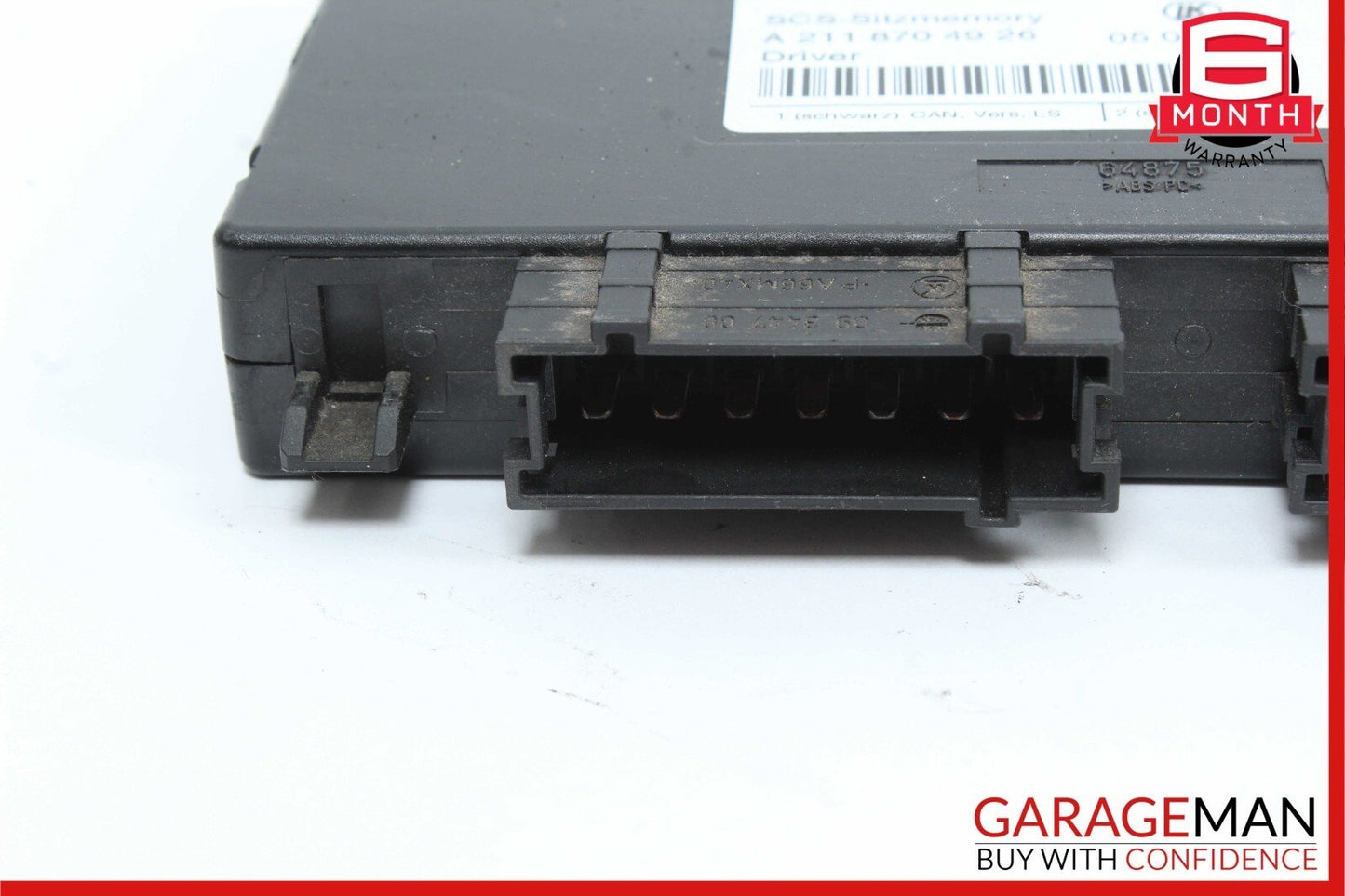 03-11 Mercedes W219 CLS550 SLK280 E350 Front Left Side Seat Control Module OEM