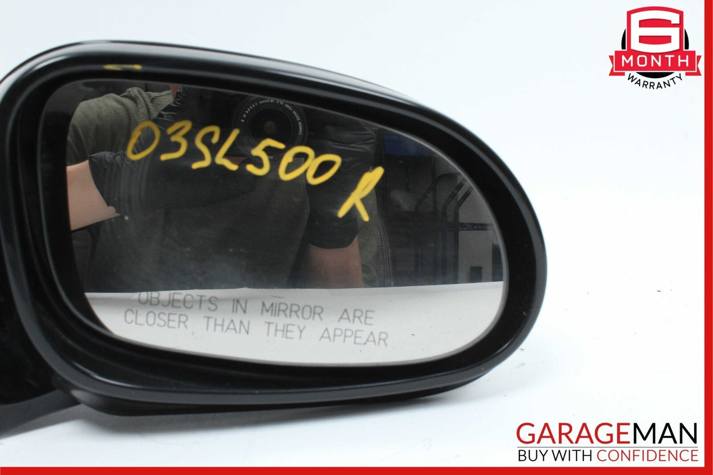 03-08 Mercedes R230 SL500 SL550 Front Right Side Mirror Door Rear View OEM
