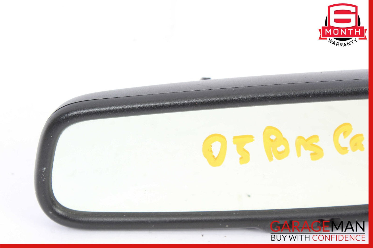 03-06 Porsche Cayenne S 955 Interior Top Upper Rear View Mirror Black OEM