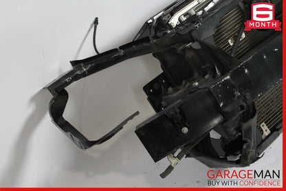 03-06 Mercedes R230 SL500 Engine Cooling Radiator Fan Shroud A/C Condenser Assy