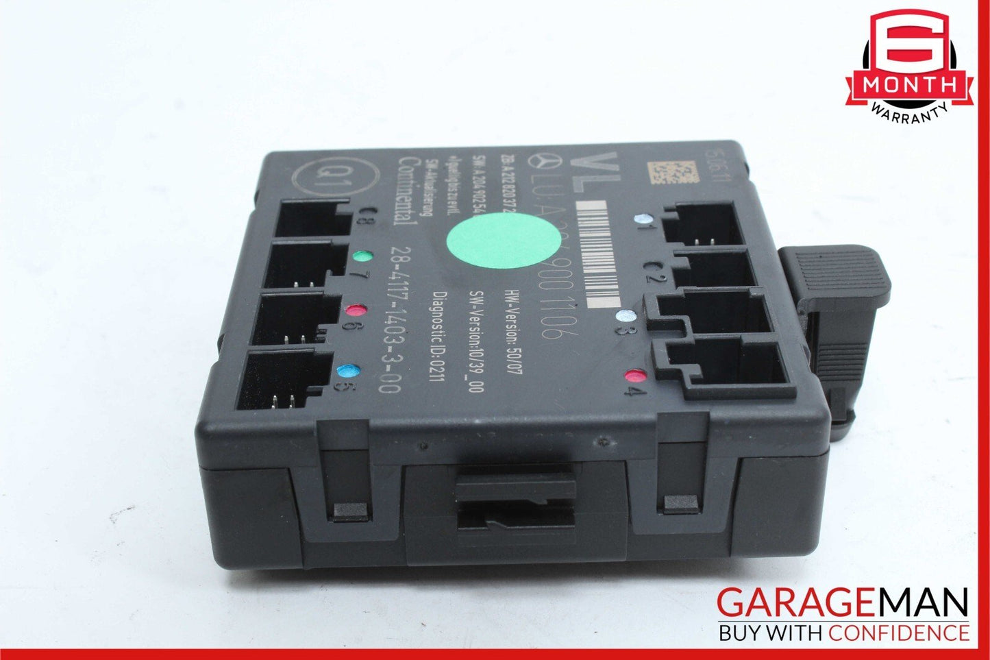 08-18 Mercedes W204 C250 C350 E350 E400 Front Left Side Door Control Module OEM