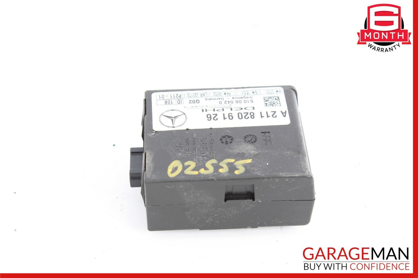 00-09 Mercedes SLK350 CLK500 CL500 S430 E320 Anti Theft Alarm Module Unit OEM