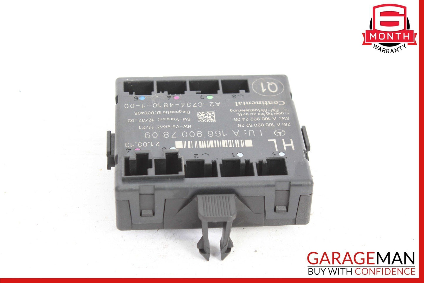 12-19 Mercedes X166 GL450 ML350 GLE350 Rear Left Side Door Control Module Unit