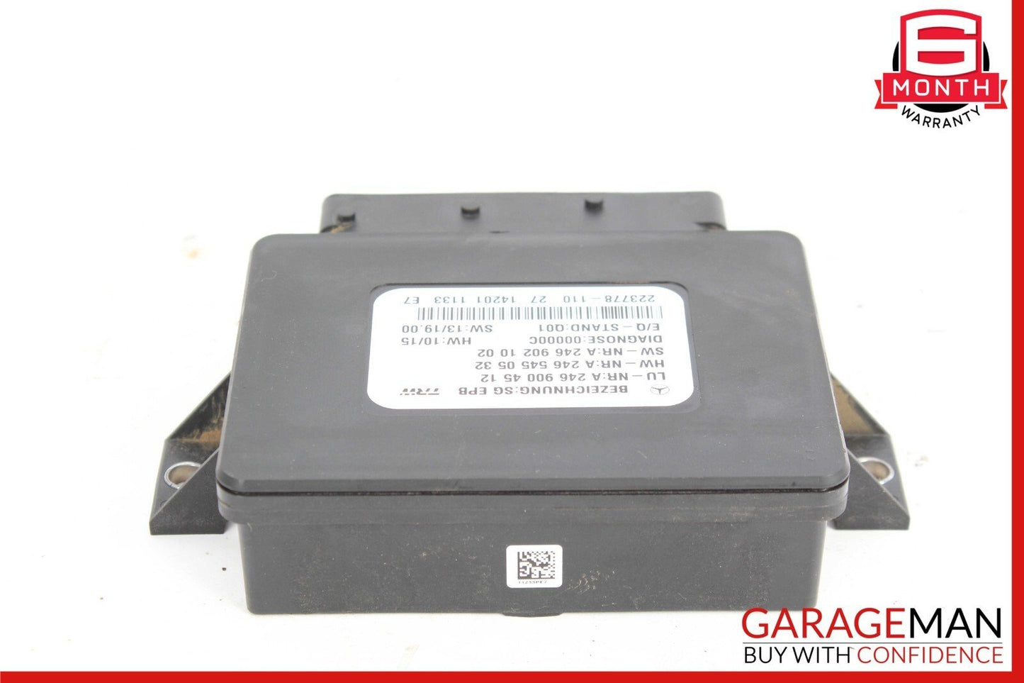 12-20 Mercedes W117 CLA250 SLK350 Hand Parking Brake Controller Module Unit
