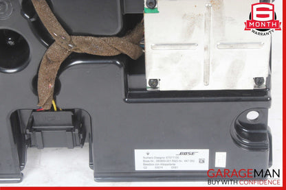 03-19 Maserati Quattroporte Front Bose Subwoofer Sub Woofer Sound Speaker OEM