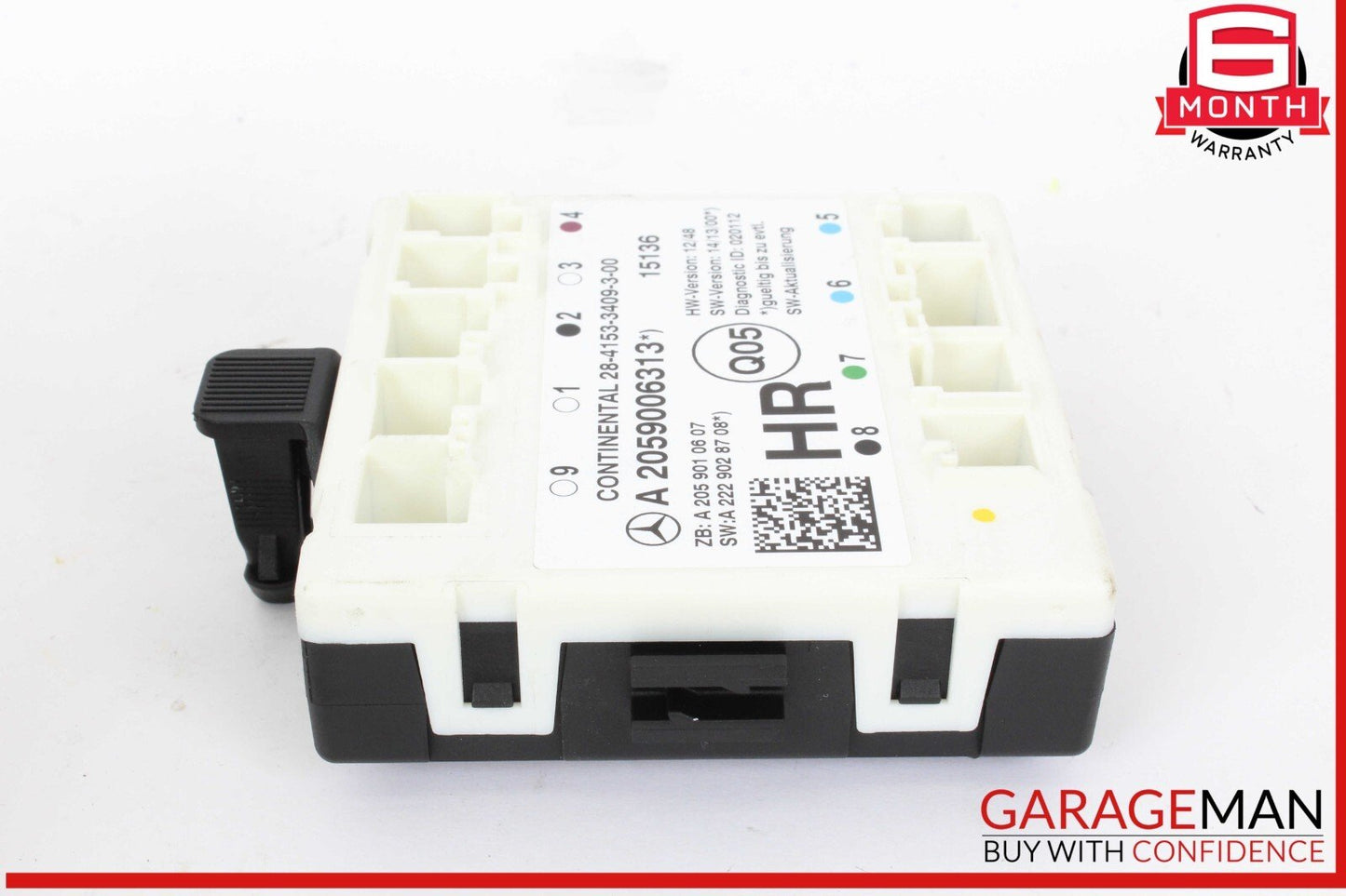 15-18 Mercedes W205 C300 Rear Right Passenger Side Door Control Module Unit OEM