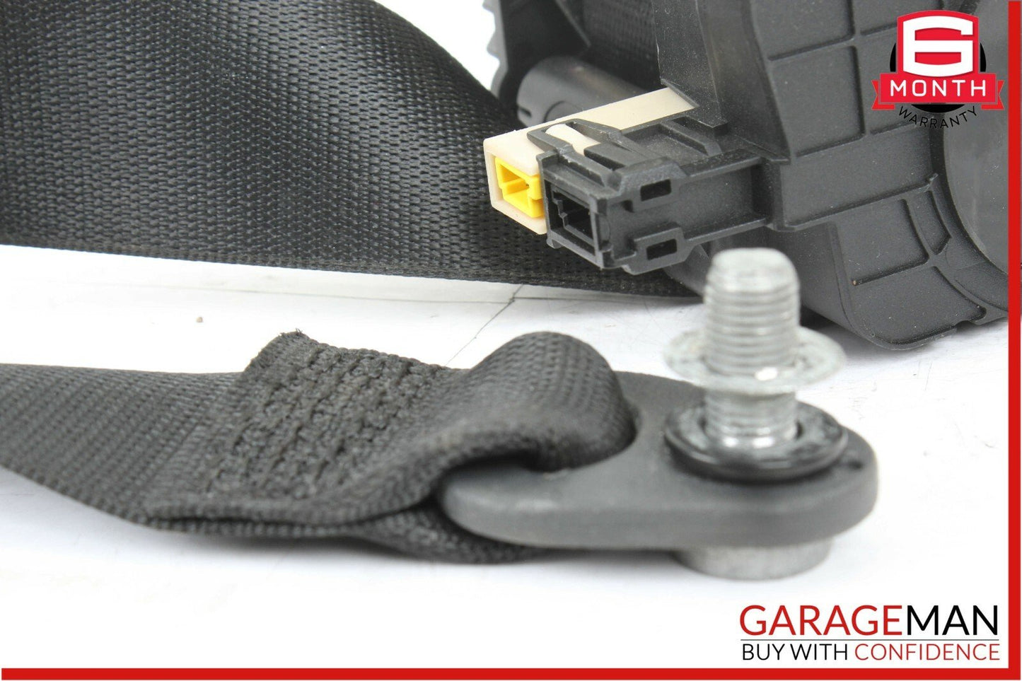 07-10 Mercedes W216 CL550 Front Left Driver Seat Belt Seatbelt Retractor Black