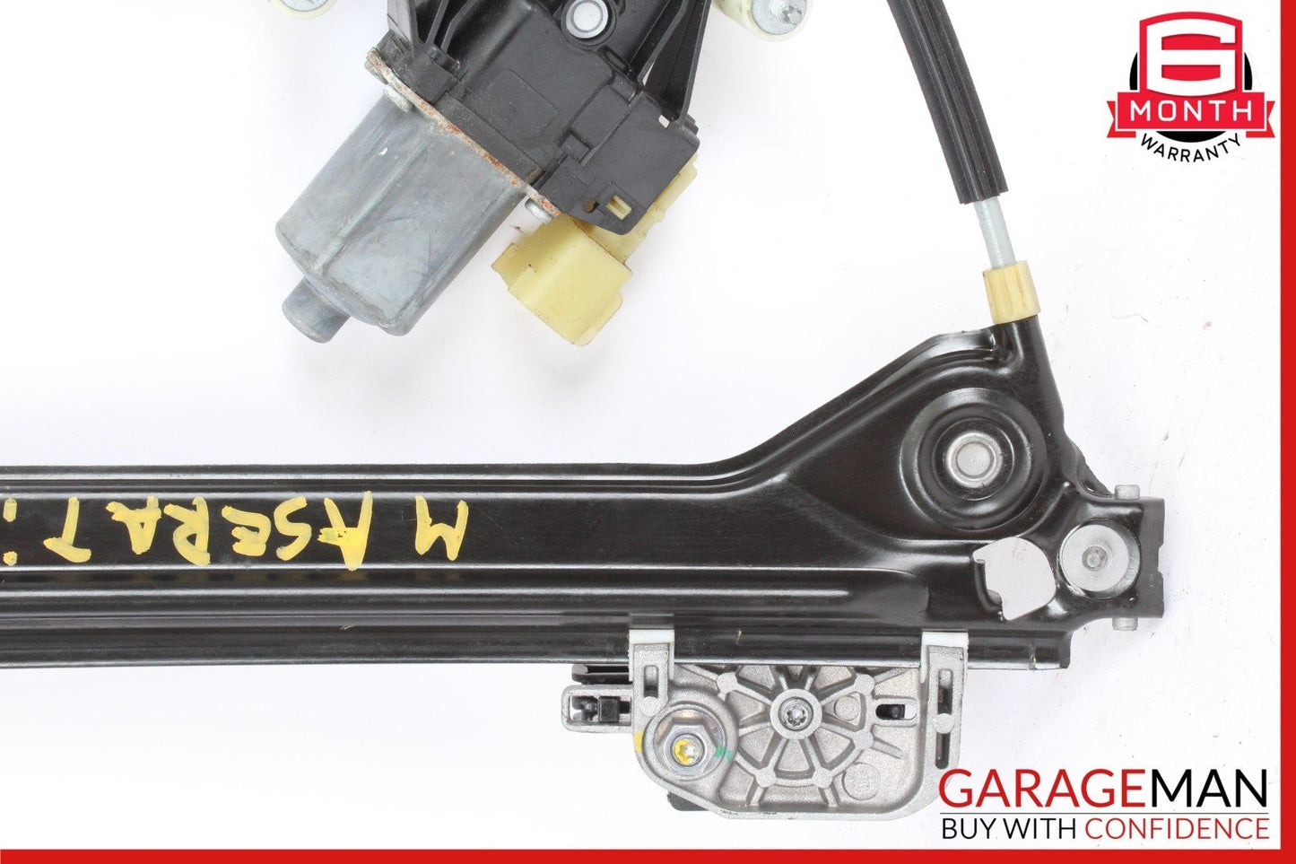 14-22 Maserati Quattroporte Rear Left Side Window Regulator Motor w/ Motor OEM