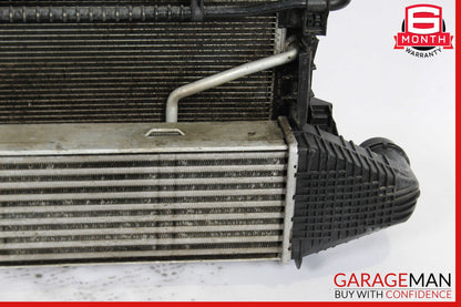 12-15 Mercedes W204 C250 Engine Motor Cooling Radiator A/C AC Condenser Assembly