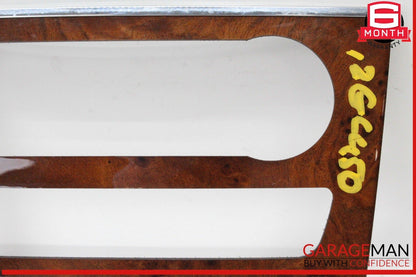 06-12 Mercedes X164 GL450 4MATIC Center Console Control Trim Panel Wood Bezel
