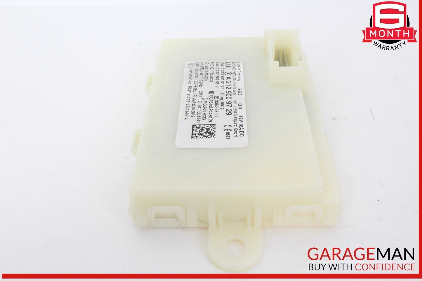 13-20 Mercedes W212 E350 SL550 ML400 Keyless Go Entry Control Module OEM