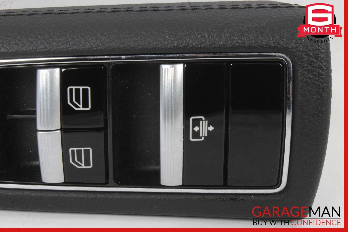 10-13 Mercedes W221 S400 S550 Rear Left Side Window Control Switch Black OEM