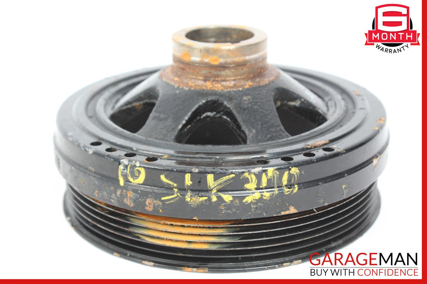 07-11 Mercedes R171 SLK300 Engine Motor Crankshaft Crank Shaft Pulley OEM