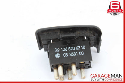 86-91 Mercedes W126 420SEL Rear Left Side Window Switch 1268206210 OEM
