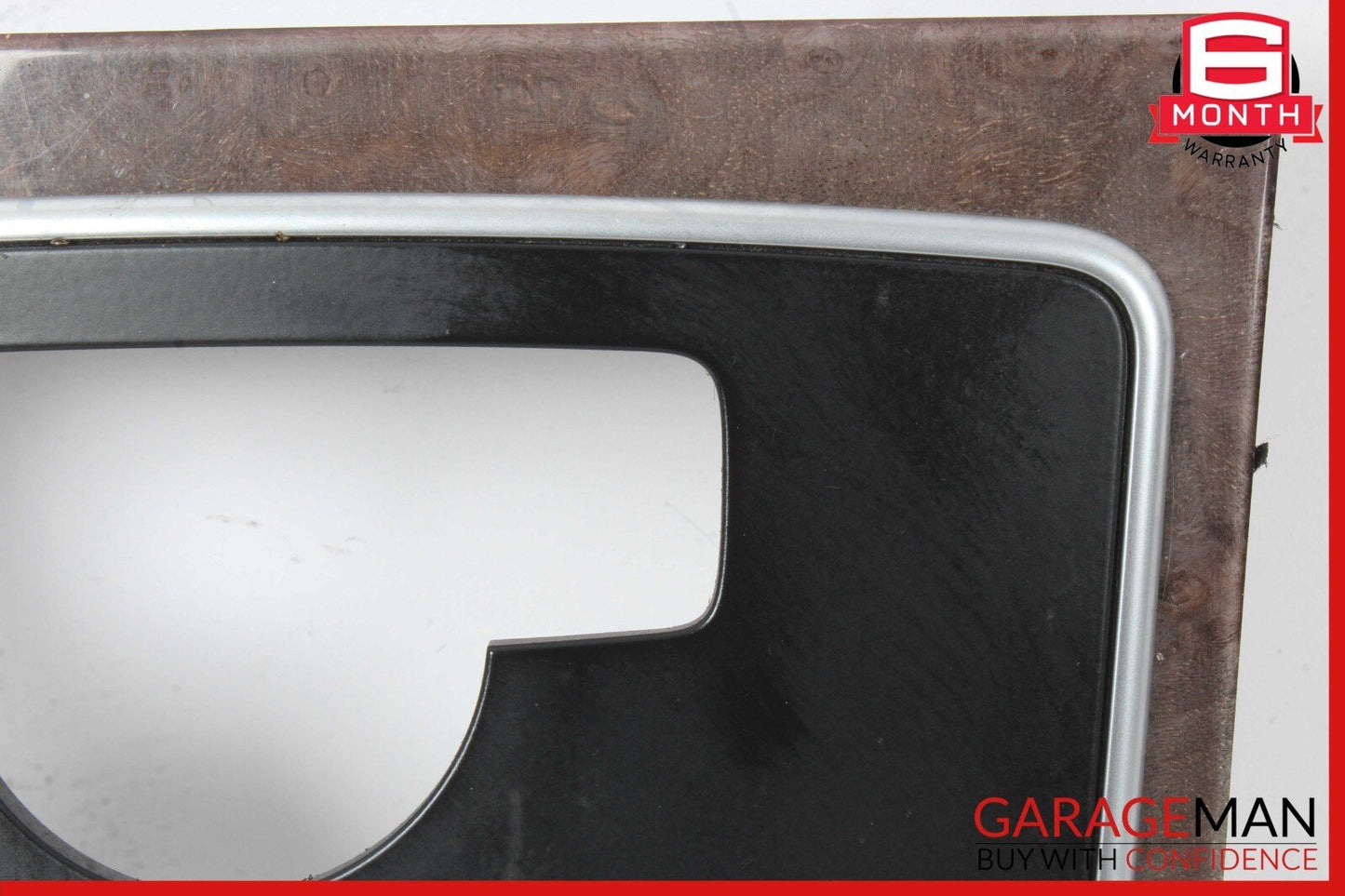 10-13 Mercedes W212 E350 E400 E550 Center Console Switch Trim Bezel Wood OEM