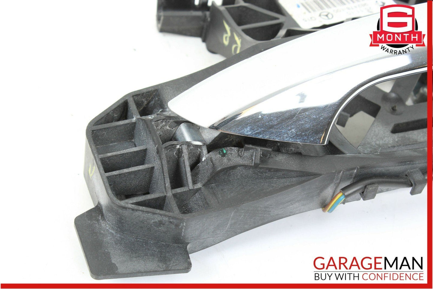 07-13 Mercedes W221 S400 Rear Right Side Exterior Door Handle Keyless Go Silver