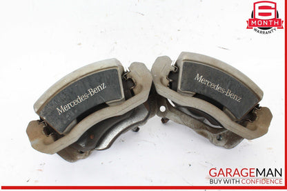08-15 Mercedes W204 C250 Front Left & Right Side Brake Caliper Calipers Set OEM