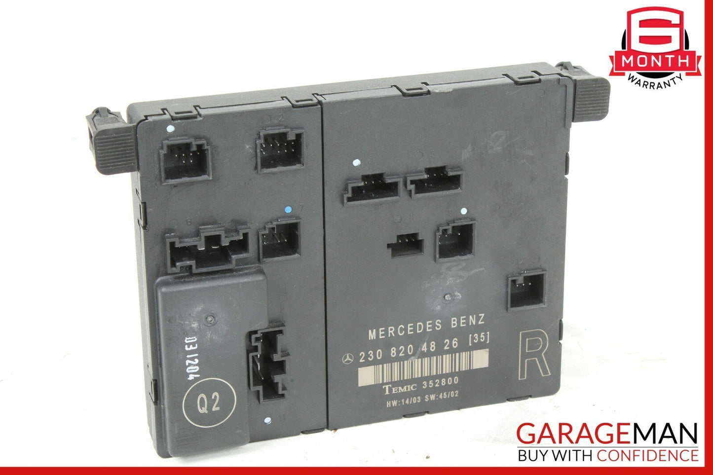 03-08 Mercedes R230 SL500 SL550 SL65 AMG Right Side Door Control Module Unit OEM