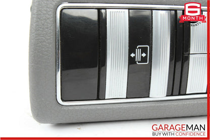 07-13 Mercedes W221 S550 Rear Left Side Door Window Switch Control Trim Grey