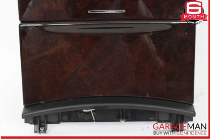 10-13 Mercedes W221 S550 S600 Ash Tray Ashtray Lighter Cup Holder Trim Wood OEM