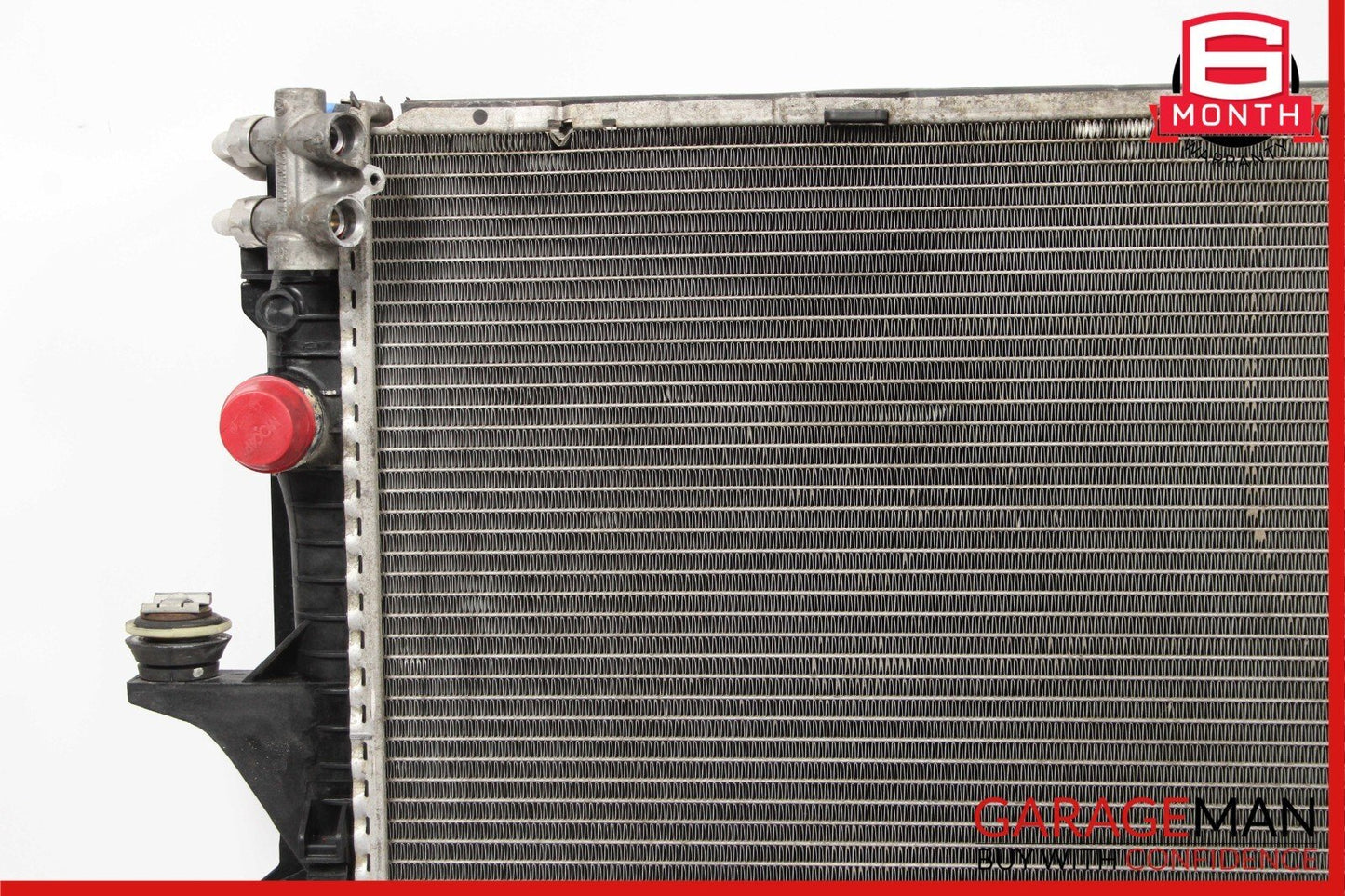 03-06 Porsche Cayenne 955 Engine Motor Cooling Radiator AC A/C Condenser Assy