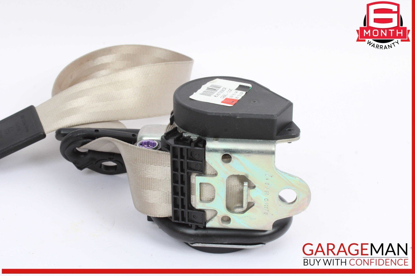07-15 Audi Q7 Rear Left Driver Side 2nd Second Row Seat Belt Retractor OEM