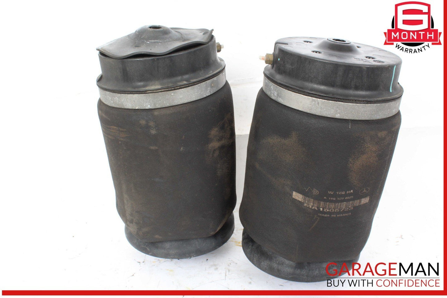 06-19 Mercedes X164 GL450 Rear Left and Right Side Air Suspension Bag Shock OEM