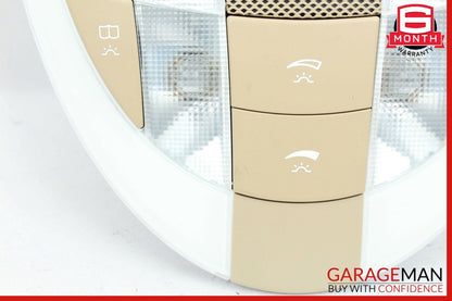 03-11 Mercedes W211 E350 CLS550 Rear Overhead Dome Light Brown 2118207501 OEM