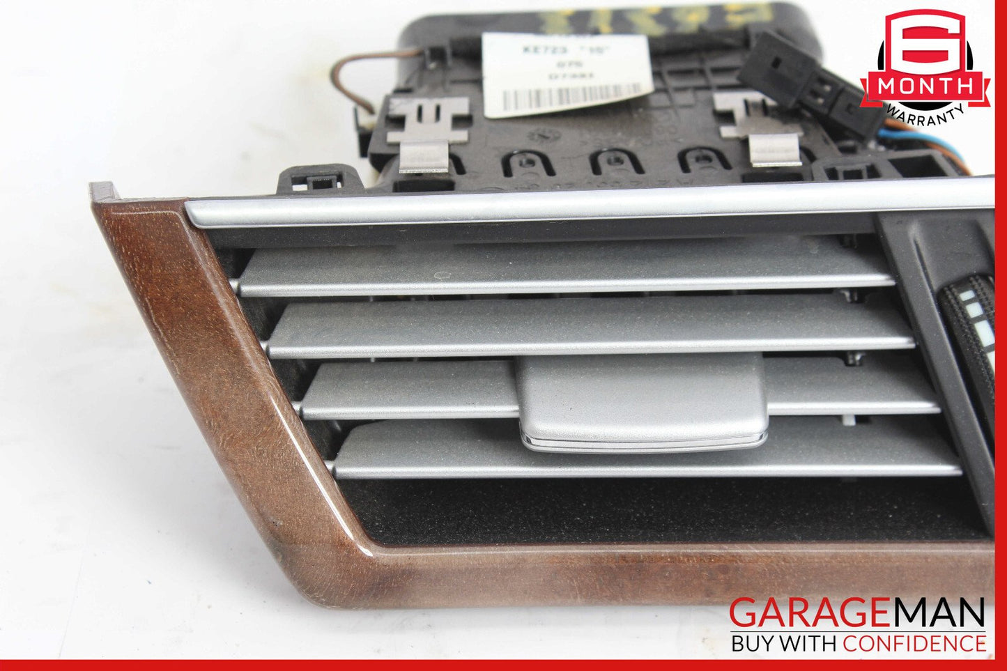 10-13 Mercedes W212 E63 E350 Dashboard Dash AC A/C Air Vent LeftÂ Trim Wood OEM