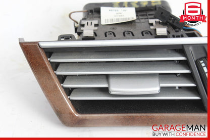 10-13 Mercedes W212 E63 E350 Dashboard Dash AC A/C Air Vent LeftÂ Trim Wood OEM