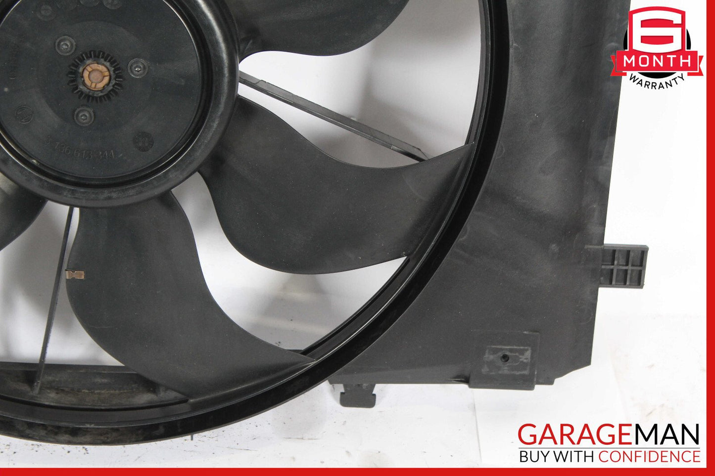 08-18 Mercedes C250 E250 CLS400 Engine Cooling Fan Shroud Motor Assembly